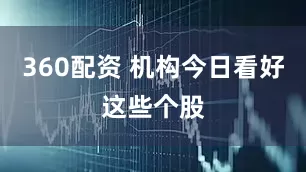 360配资 机构今日看好这些个股